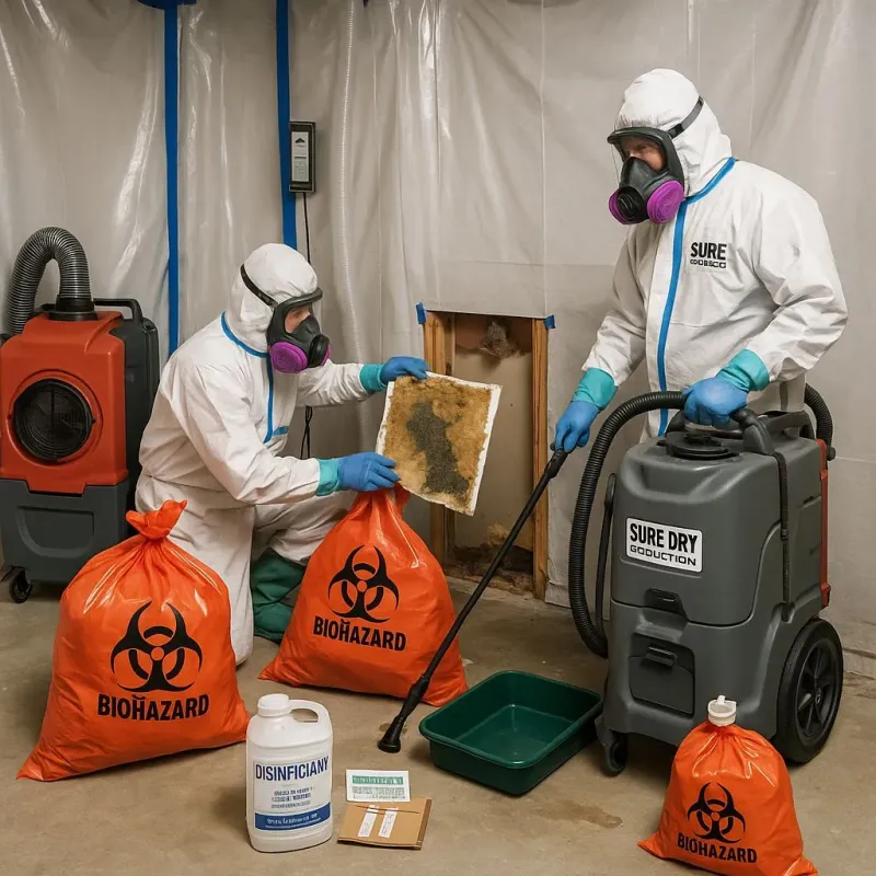 Contaminated Water Handling Protocols process in Fort Campbell North, KY