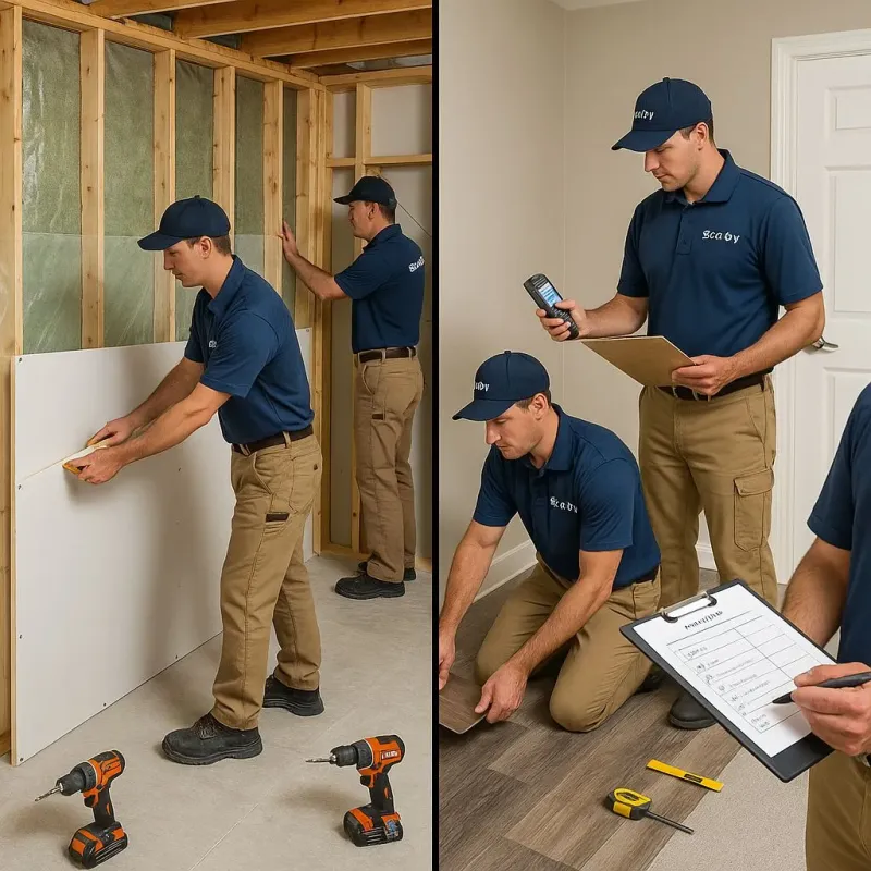 Repairs and Reconstruction process in Fort Campbell North, KY