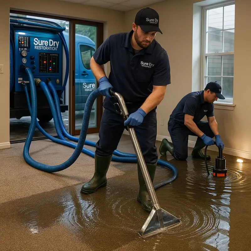 Water Extraction and Removal process in Fort Campbell North, KY